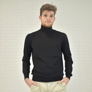 Cashmere-Silk ultralight Turtleneck Sweater