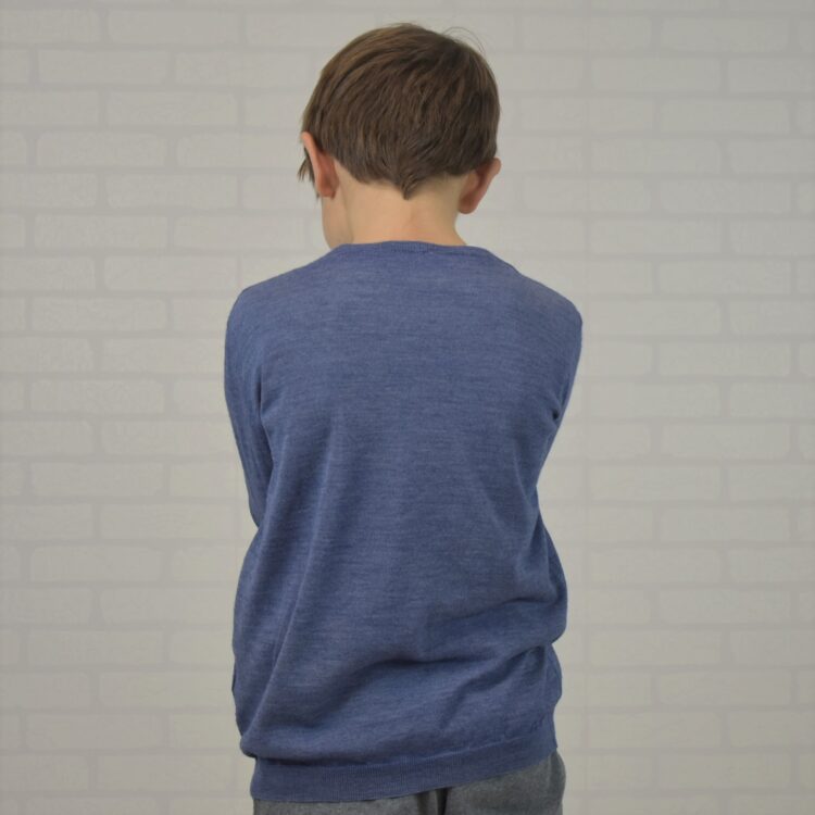 Maglia in cashmere effetto STONE WASHED